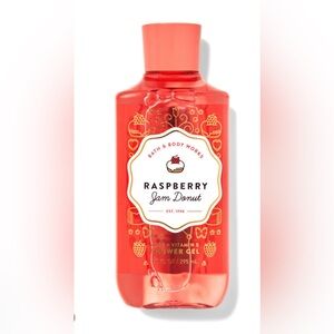 Bath & Body Works Raspberry Jam Donut Shower Gel